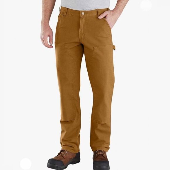 Carhartt RUGGED FLEX 38x30 Straight Fit Duck Double Front Tapered Utility Pants - Picture 1 of 10